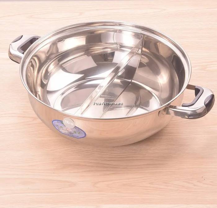 Toffi Stainless Steel In Induction Steamboat Pot Shabu Hot Pot Periuk Steamboat B