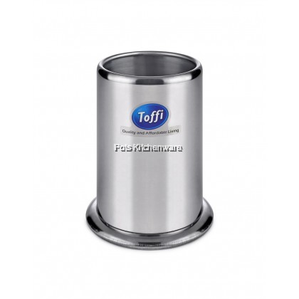 Toffi Stainless Steel Spoon Fork Chopstick Cutlery Holder Bekas Sudu dan Garpu Kitchen Utensils Organizer - B6810 Toffi Stainless Steel Spoon Fork Chopstick Cutlery Holder Bekas Sudu dan Garpu Kitchen Utensils Organizer - B6810