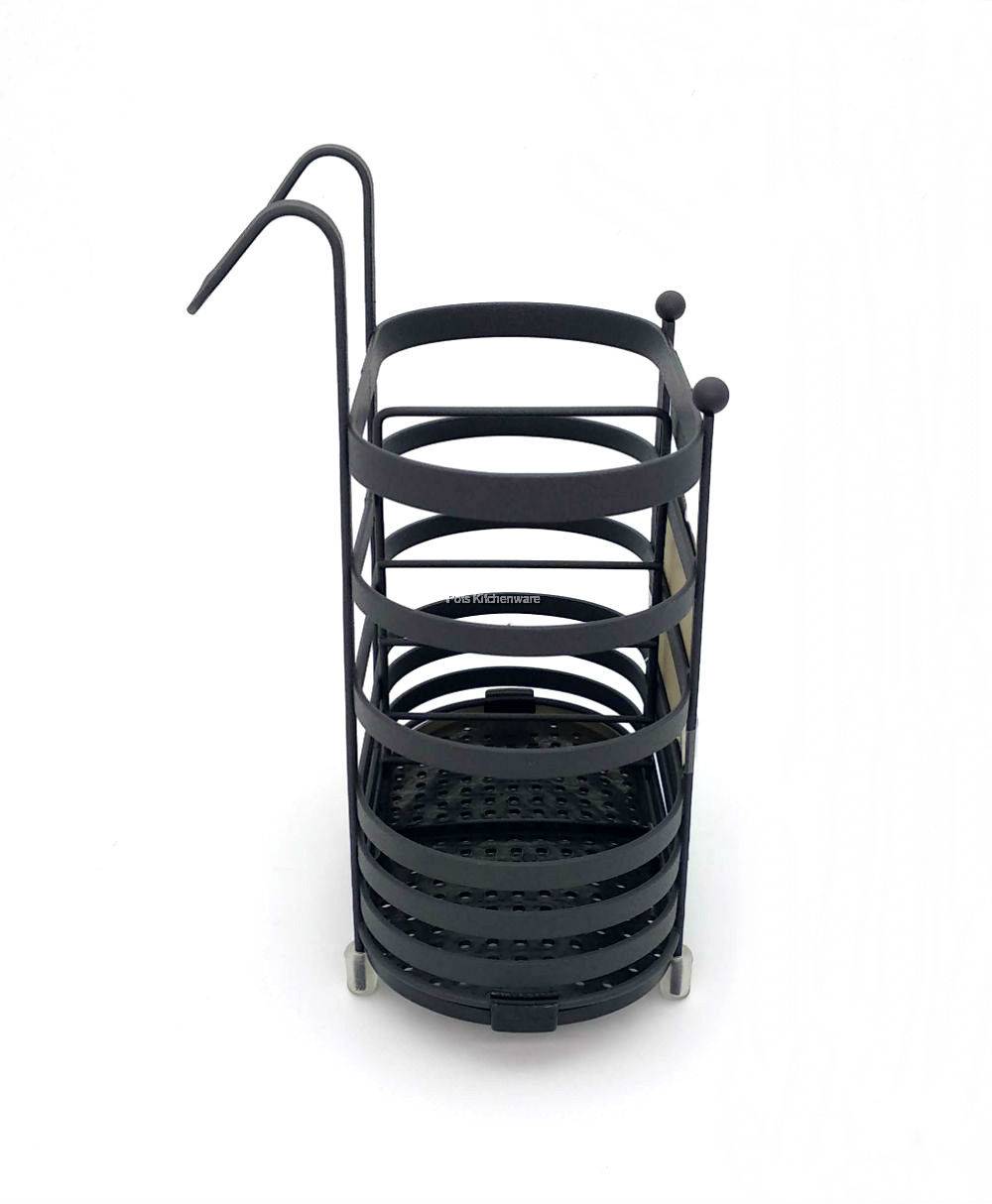 Hanging Cutlery Drying Basket Cutlery Holder Utensils Drainer Storage