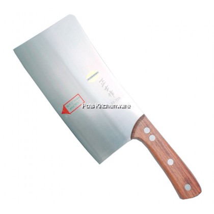 RiteNife Stainless Steel Chinese Cleaver Chopping Knife with Wood Handle Pisau Pemotong Tulang 砍骨刀 - BS329