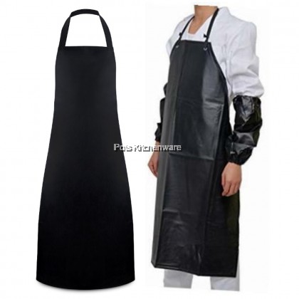 Homeline PVC Waterproof Oil Proof Butcher Apron Apron Kerja Kalis Air PVC防水围裙 - L0230