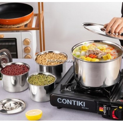 Toffi Stainless Steel Condiment Bowl Spices Sauce Storage Container Bekas Rempah Sos 不锈钢味盅调味料收纳容器调味罐 - K7600K9600 Toffi Stainless Steel Condiment Bowl Spices Sauce Storage Container Bekas Rempah Sos 不锈钢味盅调味料收纳容器调味罐 - K7600K9600