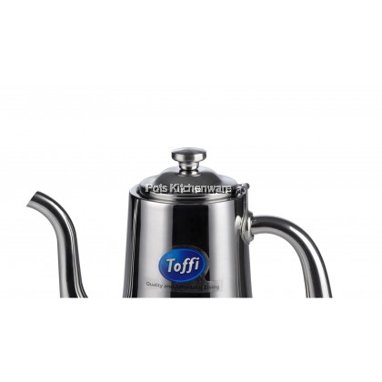 Toffi Stainless Steel Tea Pot Coffee Kettle Teko Kopi Cerek 不锈钢茶壶 - B9100 Toffi Stainless Steel Tea Pot Coffee Kettle Teko Kopi Cerek 不锈钢茶壶 - B9100
