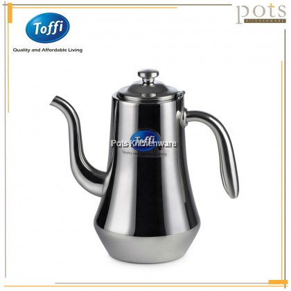 Toffi Stainless Steel Tea Pot Coffee Kettle Teko Kopi Cerek 不锈钢茶壶 - B9100 Toffi Stainless Steel Tea Pot Coffee Kettle Teko Kopi Cerek 不锈钢茶壶 - B9100