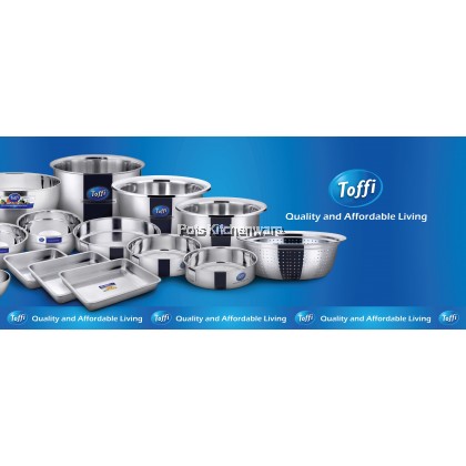 Toffi Stainless Steel Liquid Measuring Jug Scaled Cup Cawan Penyukat 不锈钢量杯带刻度 (Oz/CC) - K8340