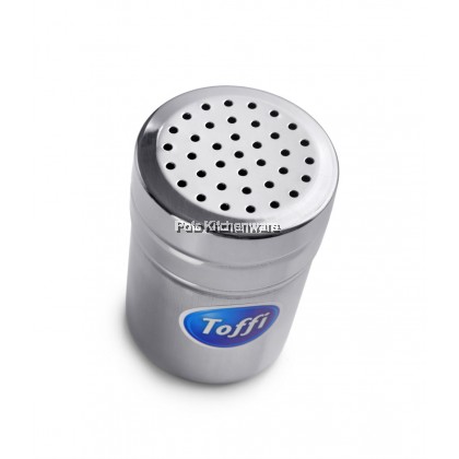 Toffi Stainless Steel Seasoning Condiment Sugar Pepper Cheese Powder Spices Shaker Bekas Serbuk Chili Lada Sulah 不锈钢调味料罐 - B4700