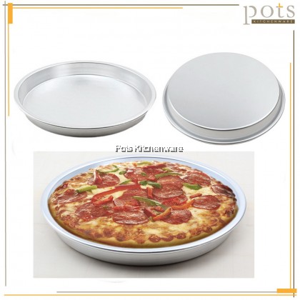 7/8/9/10inch Aluminum Round Pan Deep Pizza Pan Round Baking Tray Loyang Bulat Pizza 披萨圆形烤盘 - AL175M