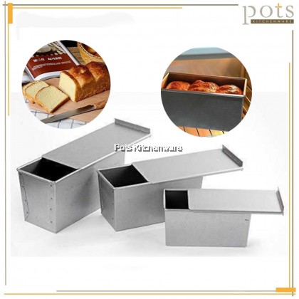 Aluminum Bread Loaf Pan Toast box Loaf Tin Bread Pan 土司盒 Acuan Roti (450gm/750gm) - 29450GM