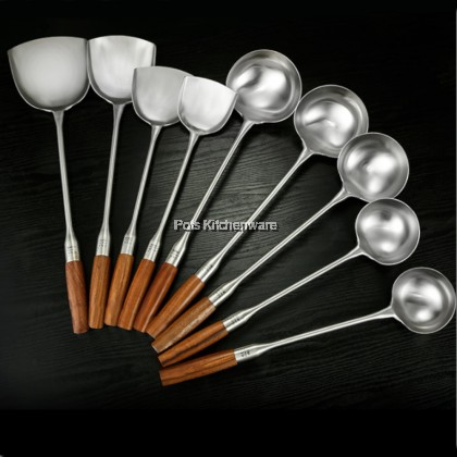 Toffi Long Handle Stainless Steel Heavy Duty Turner Spatula Ladle Senduk Kuah Sudip Senduk Goreng - K2790 Toffi Long Handle Stainless Steel Heavy Duty Turner Spatula Ladle Senduk Kuah Sudip Senduk Goreng - K2790