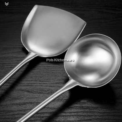 Toffi Long Handle Stainless Steel Heavy Duty Turner Spatula Ladle Senduk Kuah Sudip Senduk Goreng - K2790 Toffi Long Handle Stainless Steel Heavy Duty Turner Spatula Ladle Senduk Kuah Sudip Senduk Goreng - K2790