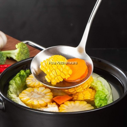 Toffi Long Handle Stainless Steel Heavy Duty Turner Spatula Ladle Senduk Kuah Sudip Senduk Goreng - K2790 Toffi Long Handle Stainless Steel Heavy Duty Turner Spatula Ladle Senduk Kuah Sudip Senduk Goreng - K2790