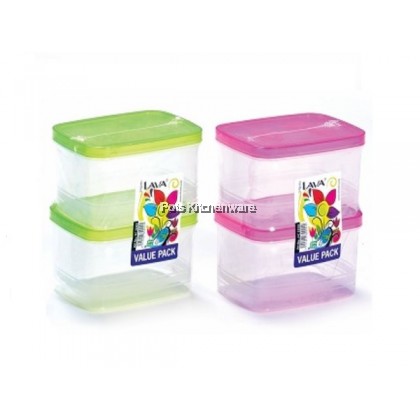 Lava Mini Small BPA Free Plastic Food Container Candy Storage Box Bekas Makanan Mini - FC2222