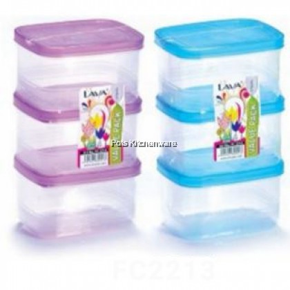 Lava Mini Small BPA Free Plastic Food Container Candy Storage Box Bekas Makanan Mini - FC2222