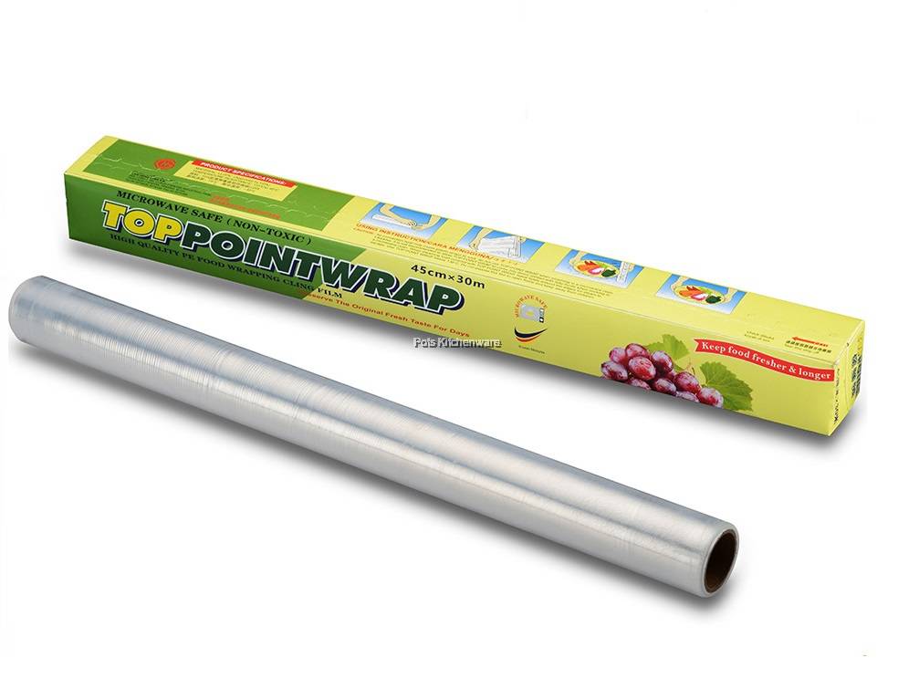 Compostable Cling Wrap For Food, Biodegradable Food Wrap With Slide