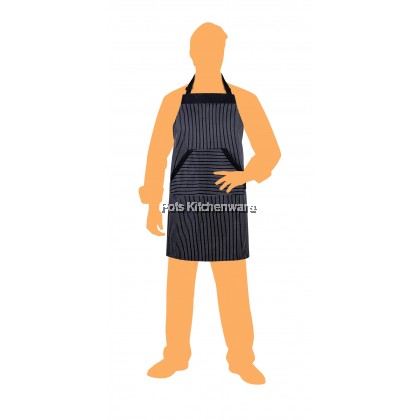 Homeline Two Pocket Cotton Polyester Bib Chef Apron Barista Bartender Waiter Apron 厨师服务员围裙 - L0219 Homeline Two Pocket Cotton Polyester Bib Chef Apron Barista Bartender Waiter Apron 厨师服务员围裙 - L0219