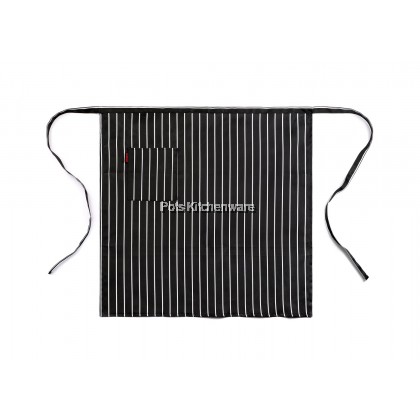 Homeline Half Length Half Body Restaurant Chef Apron Bistro Barista Waiter Waitress Apron 线条厨房围裙- L0226 Homeline Half Length Half Body Restaurant Chef Apron Bistro Barista Waiter Waitress Apron 线条厨房围裙- L0226
