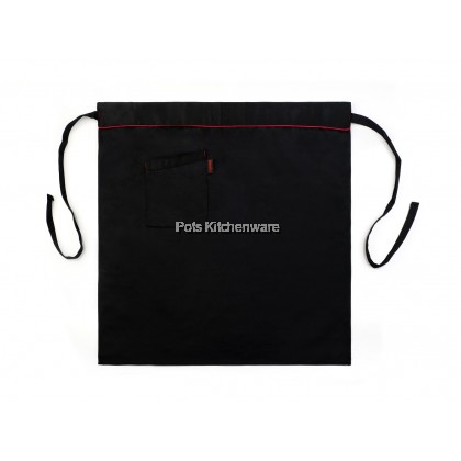 Homeline Single Pocket Half Body Length Long Chef Waist Apron Waiter Waitress Apron 半身围裙 - L0223