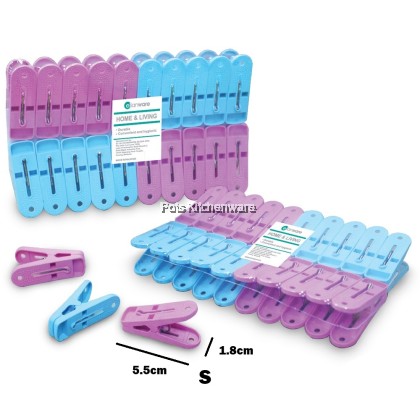 Elianware Home Laundry Clothes Pegs Cloth Clips Penyepit Baju Klip baju 衣夹 -E120M