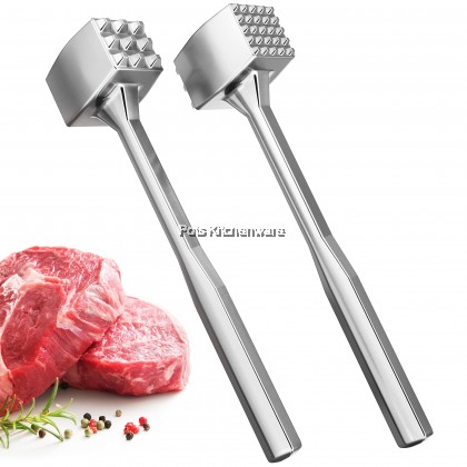 100gm Aluminium Alloy Meat Tenderizer Steak Hammer Pemukul Daging 敲肉锤松肉锤 - RT511