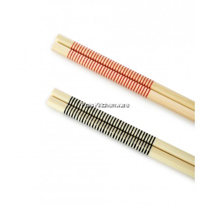 10 pairs Bamboo Wooden Flora Japanese Style Chopstick Chinese Chopsticks 日式竹筷子 - KY15J