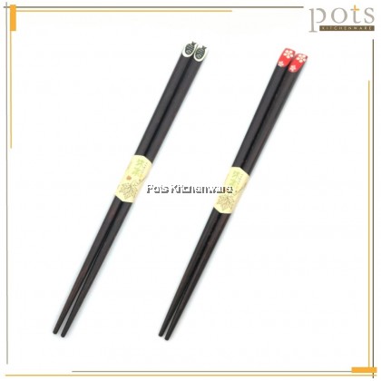  2 pairs Bamboo Japanese Style Chinese Chopsticks Wooden Chopstick 日式竹筷子 - MK0525A