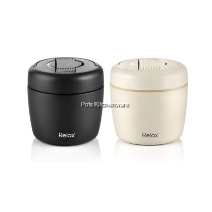 Relax SUS304 Thermal Food Jar Keep Warm Lunch Box Bekas Makanan Tahan Panas - K3380