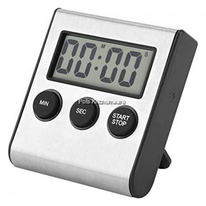 LCD Digital Kitchen Cooking Baking Timer Wall Mounted Magnetic Countdown Alarm Digital Masa 厨房烘培计时器 - TM15