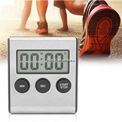 LCD Digital Kitchen Cooking Baking Timer Wall Mounted Magnetic Countdown Alarm Digital Masa 厨房烘培计时器 - TM15
