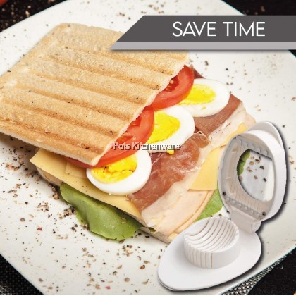 Hard Boiled Egg Slicer Egg Cutter Pemotong Telur Rebus 水煮蛋切蛋器鸡蛋切割器 - TC100731