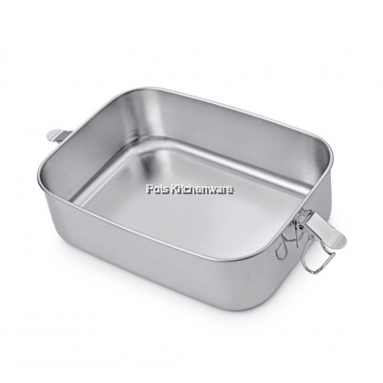 RELAX Stainless Steel SUS304 Anti Leaking Lunch Box Food Container 不锈钢防漏餐盒 Bekas Makanan Besi - H0200
