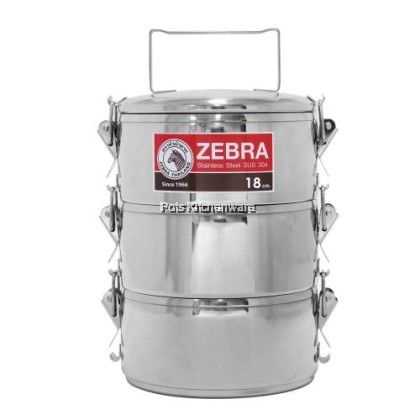 100% Original Zebra Thailand 泰国斑马牌 Stainless Steel SUS304 Multi Level Tiffin Carrier Food Container Tingkat Nasi - Z150240 100% Original Zebra Thailand 泰国斑马牌 Stainless Steel SUS304 Multi Level Tiffin Carrier Food Container Tingkat Nasi - Z150240