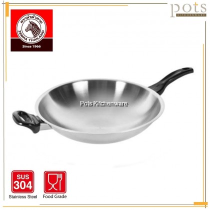 100% Original Zebra Thailand 泰国斑马牌 Stainless Steel SUS304 不锈钢炒锅 Vitalux Plus IH Frying Wok Pan Periuk (34cm) - Z176394 100% Original Zebra Thailand 泰国斑马牌 Stainless Steel SUS304 不锈钢炒锅 Vitalux Plus IH Frying Wok Pan Periuk (34cm) - Z176394