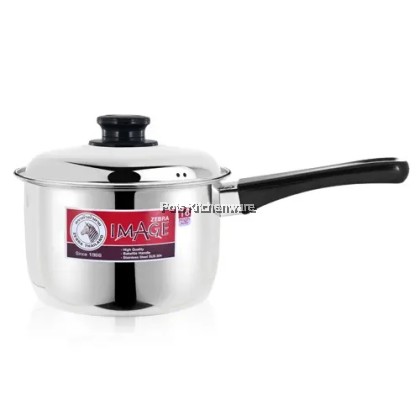 100% Original Zebra Thailand 泰国斑马牌 Stainless Steel SUS 304 Extra High Image Sauce Pan Soup Pot Periuk with Cover (18cm) - Z166305 100% Original Zebra Thailand 泰国斑马牌 Stainless Steel SUS 304 Extra High Image Sauce Pan Soup Pot Periuk with Cover (18cm) - Z166305