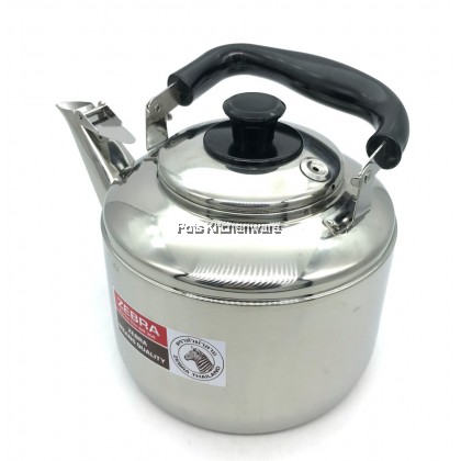100% Original Zebra Thailand 泰国斑马牌 Stainless Steel SUS304 Century Whistling Kettle Cerek 不锈钢烧水壶 (3.0L/4.5L/5.5L) - Z113513M