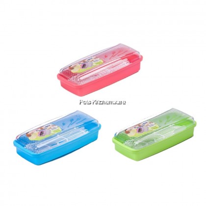 Elianware BPA-Free Cutlery Holder Spoon Fork Organizer Box Bekas Sudu Garpu 餐具收纳盒 - E217