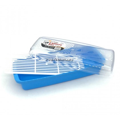 Elianware BPA-Free Cutlery Holder Spoon Fork Organizer Box Bekas Sudu Garpu 餐具收纳盒 - E217