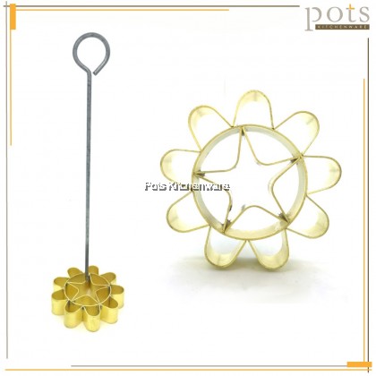 Copper Acuan Kuih Loyang Tembaga Honeycomb Biscuit Mold Kuih Goyang Royang 蜂窝饼模具 - CP15M Copper Acuan Kuih Loyang Tembaga Honeycomb Biscuit Mold Kuih Goyang Royang 蜂窝饼模具 - CP15M