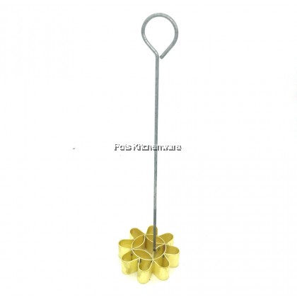 Copper Acuan Kuih Loyang Tembaga Honeycomb Biscuit Mold Kuih Goyang Royang 蜂窝饼模具 - CP15M