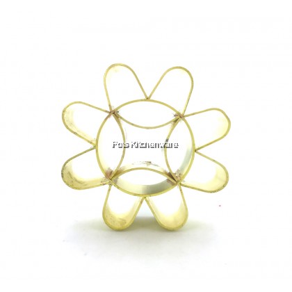 Copper Acuan Kuih Loyang Tembaga Honeycomb Biscuit Mold Kuih Goyang Royang 蜂窝饼模具 - CP15M