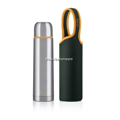 RELAX SUS304 Stainless Steel Classic Thermal Flask 350ml 500ml 750ml 1000ml - D2000