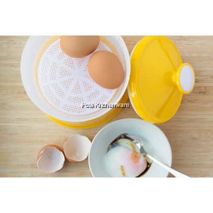 Half Boiled Egg Maker Boiler Cooker Bekas Rebus Telur Separuh Masak 半生熟蛋煮蛋器 - FEC398/TP2338