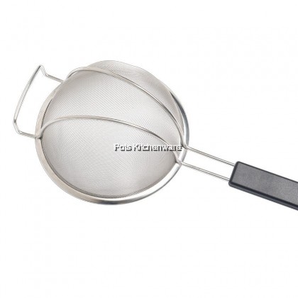 Large Size Heavy Duty Stainless Steel Deep Fried Oil Draining Mesh Strainer Frying Skimmer with Handle Penapis Besar Goreng 特大不锈钢漏勺 - SS1067M