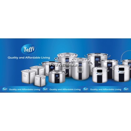 Toffi Stainless Steel Double Handle Stock Pot Stockpot Soup Pot Periuk Sup 不锈钢汤锅 - C2520M