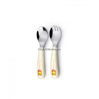 TODDLER MELAMINE TABLEWARE SET - Melamine Plate + Melamine Bowl + Melamine Cup + Stainless Steel 304 Cutlery Set
