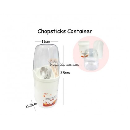 Felton Cutlery Holder Storage Organizer with Lid Cover Bekas Simpanan Sudu garpu 筷子餐具收纳盒- FCC2178
