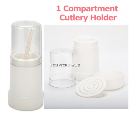 Felton Cutlery Holder Storage Organizer with Lid Cover Bekas Simpanan Sudu garpu 筷子餐具收纳盒- FCC2178