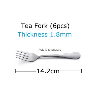 Toffi Stainless Steel Dining Cutlery Flatware Dinner Fork Table Spoon Knife Dessert Steak Knife Soup Soda Tea Coffee Sudu Garpu Pisau 不锈钢汤匙刀叉 - F5000 Toffi Stainless Steel Dining Cutlery Flatware Dinner Fork Table Spoon Knife Dessert Steak Knife Soup Soda Tea Coffee Sudu Garpu Pisau 不锈钢汤匙刀叉 - F5000