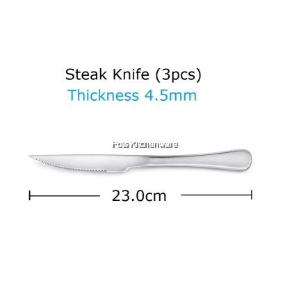 Toffi Stainless Steel Dining Cutlery Flatware Dinner Fork Table Spoon Knife Dessert Steak Knife Soup Soda Tea Coffee Sudu Garpu Pisau 不锈钢汤匙刀叉 - F5000 Toffi Stainless Steel Dining Cutlery Flatware Dinner Fork Table Spoon Knife Dessert Steak Knife Soup Soda Tea Coffee Sudu Garpu Pisau 不锈钢汤匙刀叉 - F5000