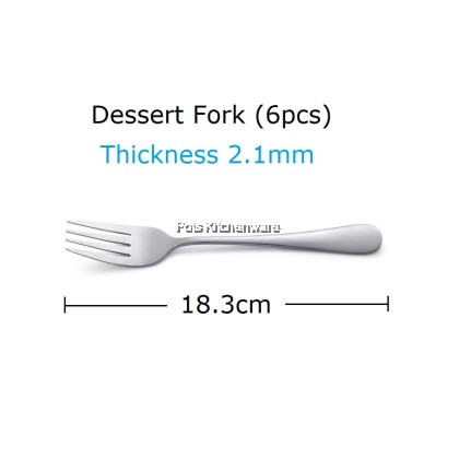 Toffi Stainless Steel Dining Cutlery Flatware Dinner Fork Table Spoon Knife Dessert Steak Knife Soup Soda Tea Coffee Sudu Garpu Pisau 不锈钢汤匙刀叉 - F5000 Toffi Stainless Steel Dining Cutlery Flatware Dinner Fork Table Spoon Knife Dessert Steak Knife Soup Soda Tea Coffee Sudu Garpu Pisau 不锈钢汤匙刀叉 - F5000
