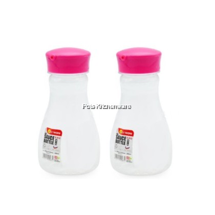 2pcs Elianware BPA Free Pepper Sauce Spice Salt Sugar Bottle Botol Lada Botol Garam Gula 胡椒粉罐盐罐糖罐 - E910